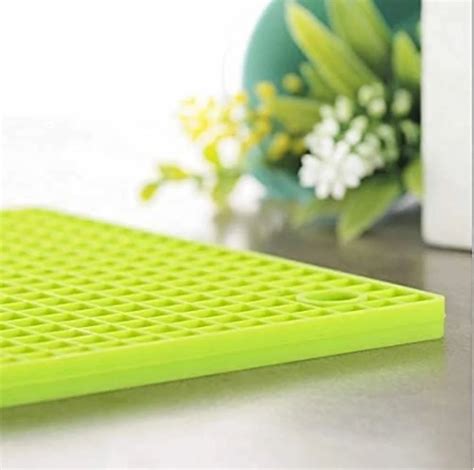 Square Silicon Hot Mat Set Of 4 Size 4x9 Inch At 148 Piece In Rajkot ID 2855547665348