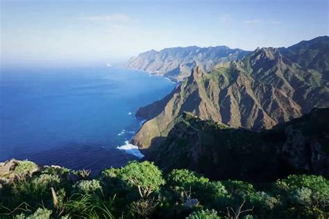 anaga rural park canary islands  map