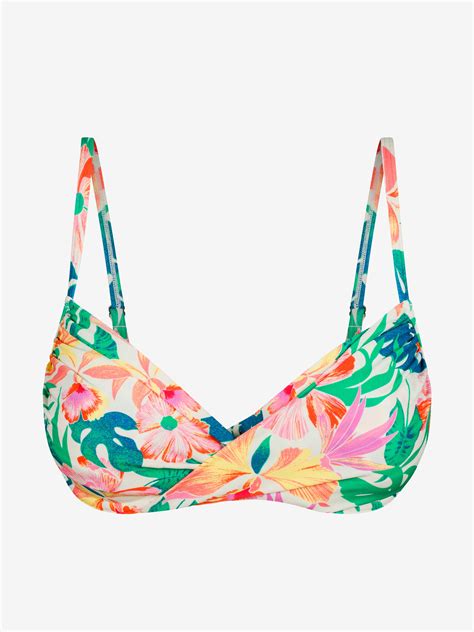 Capri Full Support Bikini Top Multi Tropical Kr Change Lingerie