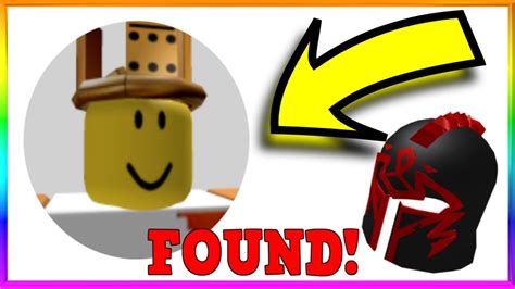 He Has The Missing Rarest Roblox Hat Omg Youtube