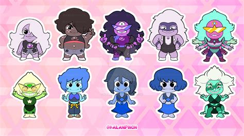 Chibi Steven Universe Set 2 By Kailanipinon On Deviantart