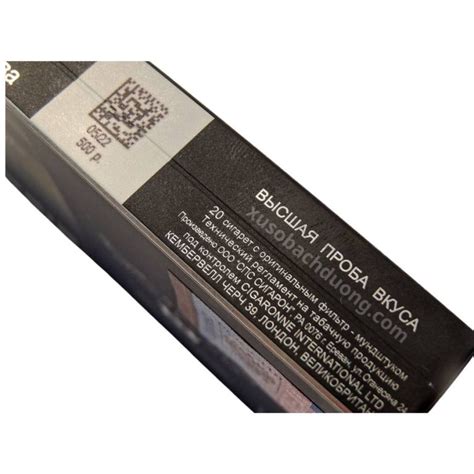 Thuốc Lá Cigaronne Royal Slims Xl Filter Black Hàng Nội Địa Nga