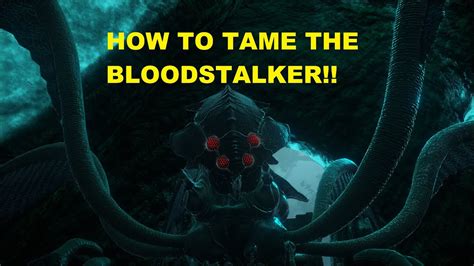 Ark Genesis How To Tame The Bloodstalker Youtube