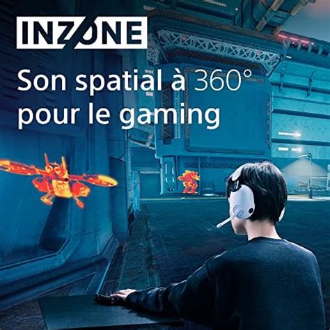 Sony Inzone H Casque Gaming Sans Fil Isolation Phonique Ghz