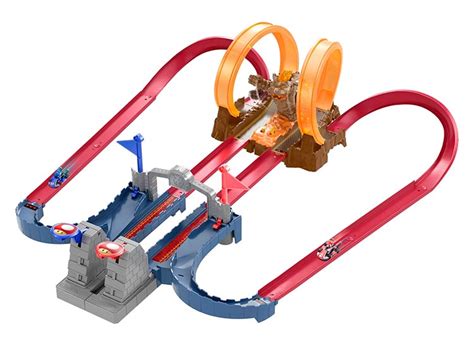 Pista Mario Kart Hot Wheels Castillo De Bowser