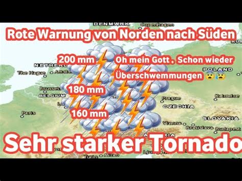 Warnung In wenigen Stunden wird ein gewaltiger und gefährlicher