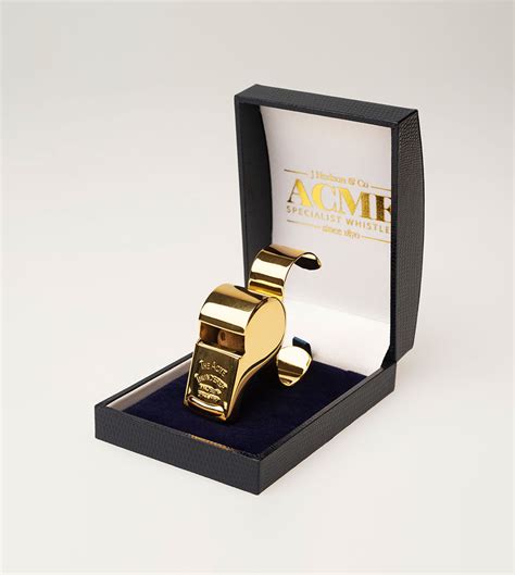 Acme Thunderer Finger Whistle 47758 With Presentation Box Acme