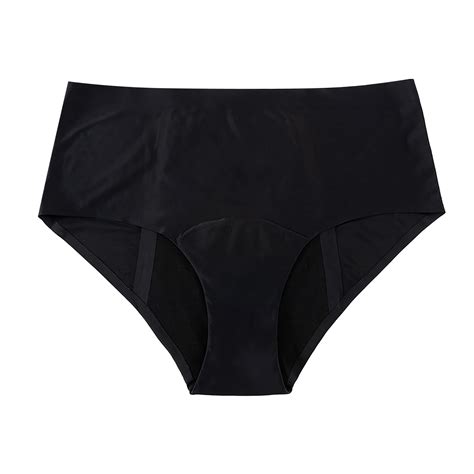Women S Tummy Control High Waisted Black Bikini Bottoms Full Coverage Retro Swimsuit Walmart
