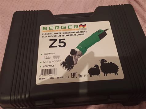 Машинка для стрижки животных Berger Z5 | отзывы