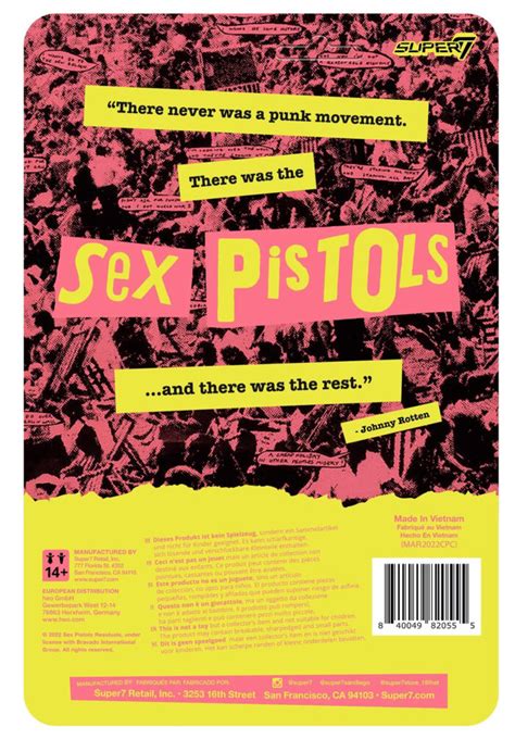 Sex Pistols Reaction Punk Rock Action Figures Blog De Brinquedo