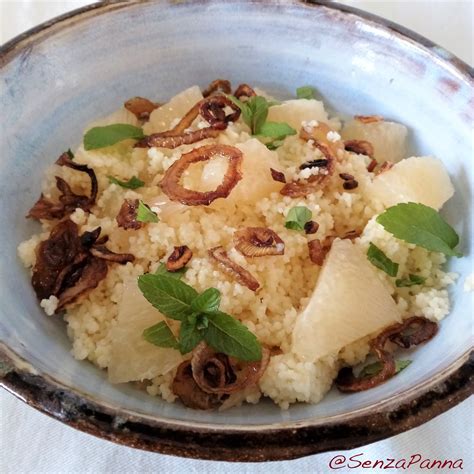 Senzapanna Couscous Con Pomelo E Cipolla Glassata La Ricetta Del Luned