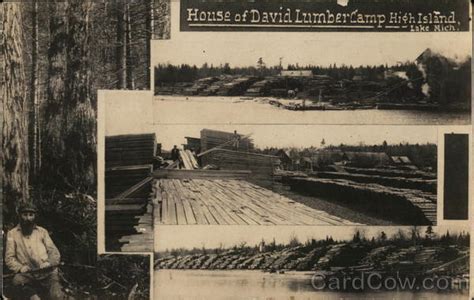 Lumber Camp High Island Lake Michigan Benton Harbor Mi House Of David