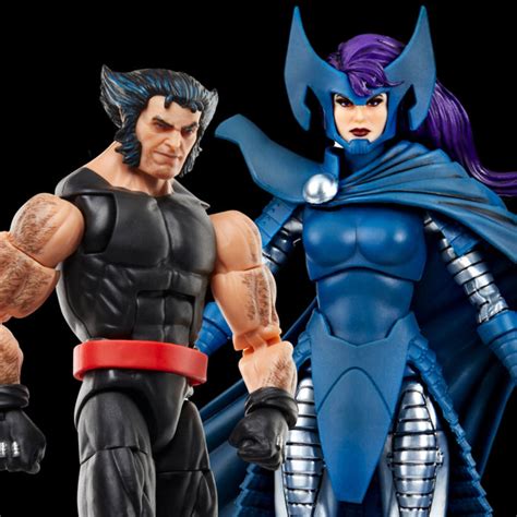 Marvel Legends Wolverine 50th Anniversary Wolverine And Psylocke 2 Pac — Nerdzoic Toy Store