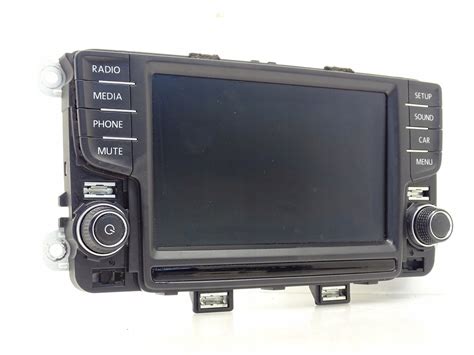 RADIO EKRAN WYŚWIETLACZ NAWIGACJA VW POLO V 6R 6C0919603A 6C0919603A za