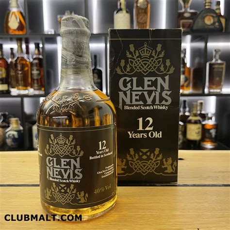 glen nevis blended scotch  cl club malt