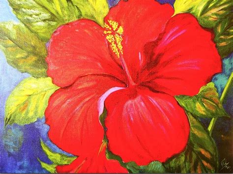 Bunga Raya Drawing Easy Hibiscus Flower Drawing How To Draw Hibiscus