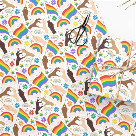 Gay Wrapping Paper Etsy