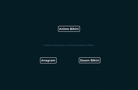Anime Bikini Recipe How To Make Anime Bikini In Infinite Craft