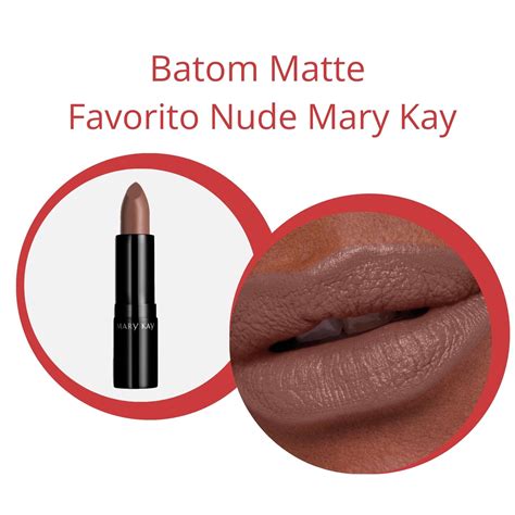 Batom Matte Mary Kay Cor Favorito Nude Essência e Cor Shop
