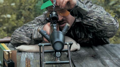 Riflescope Ready Sighting In A Hunting Rifle An Official Journal Of
