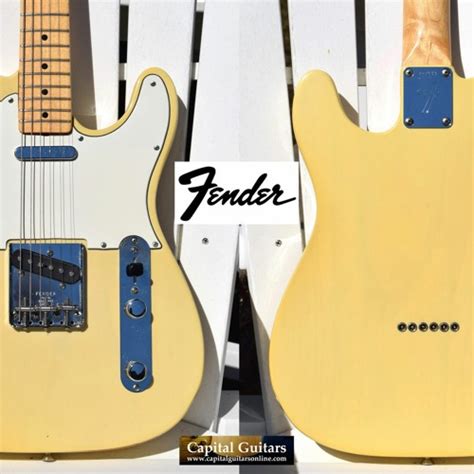 Stream Fender Telecaster Maple Cap Blonde Ch By Capital