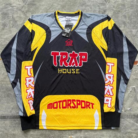 Vintage Y2K Trap House Motorsport Yamaha Style Jersey - Etsy | Mens