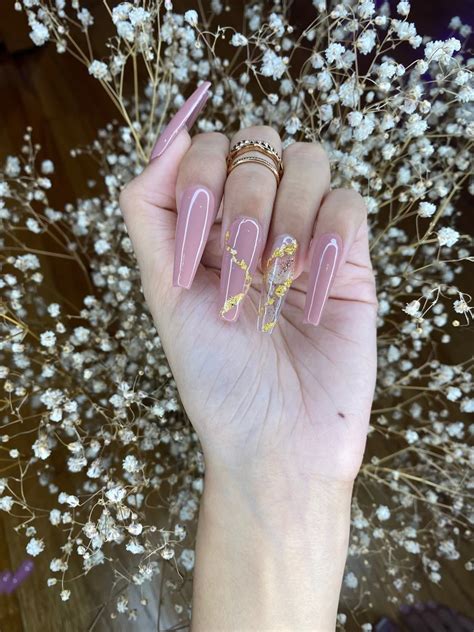 Best Nude Coffin Nails To Inspire Your Next Mani Beautypg