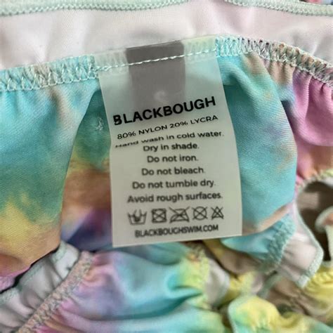 Black Bough Swim Tie Dye Bikini Depop