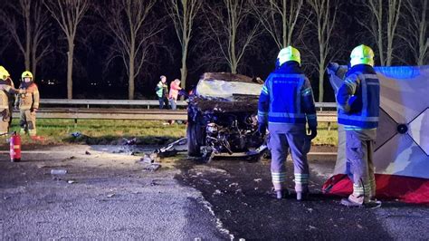 Twee Doden Door Auto Ongeluk A Bij Noordbeemster Ook Dode Bij Ongeluk A