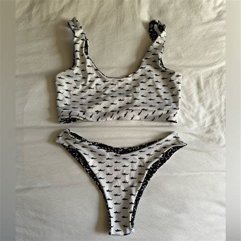 Reversible Cheeky Bikini Set Swimsuit Gem
