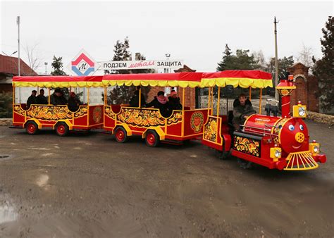 Паровозик «Веселые приключения» - купить по цене производителя в Москве ...