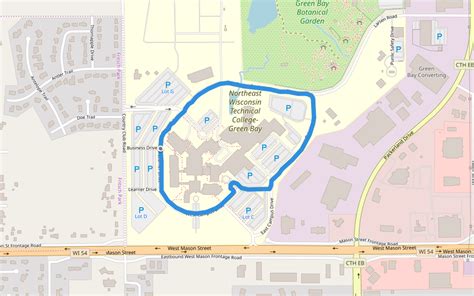 Nwtc Green Bay Campus Map Map