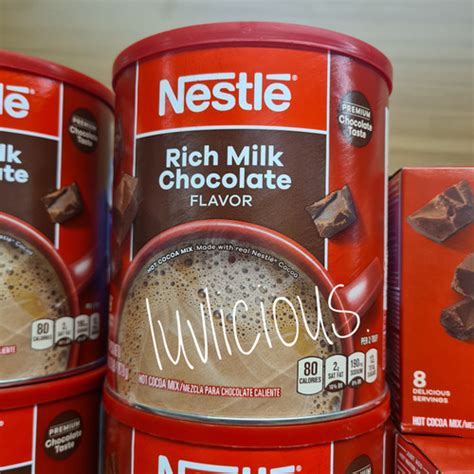 Jual NESTLE RICH MILK CHOCOLATE FLAVOR HOT COCOA MIX SUSU COKLAT COKELAT BUBUK Jakarta Utara