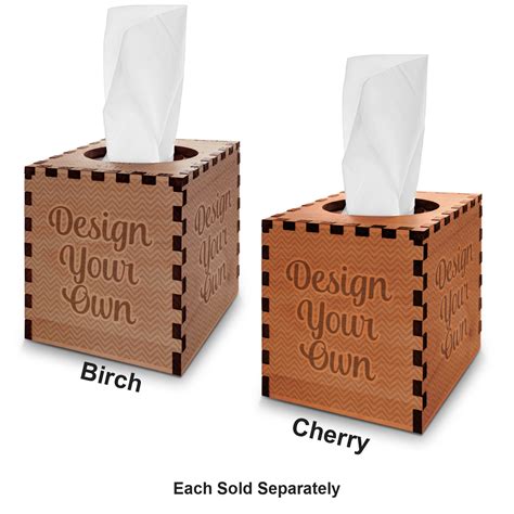 Design Your Own Wooden Tissue Box Cover Square Youcustomizeit