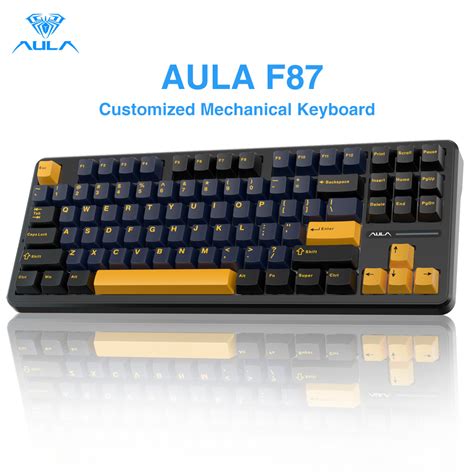 Aula F Keys Tri Mode Mechanical Keyboard Rgb Hot Swap Customized Keyboard Wired G