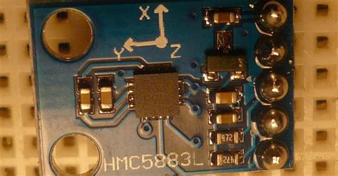 Électronique en amateur Magnétomètre boussole HMC5883L et Arduino