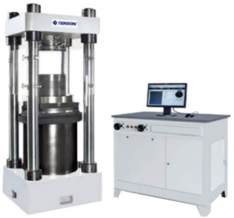 Microcomputer Controlled Electro Hydraulic Pressure Testing Machine Yaw