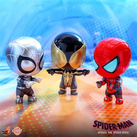 Hot Toys Cosbi 迷你珍藏人偶系列 CBX Marvel 蜘蛛俠飛躍蜘蛛宇宙系列 套裝 鋼鐵蜘蛛裝 HobbyDigi 電購網