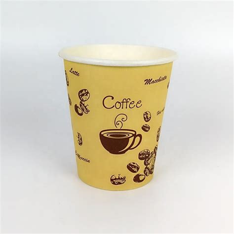 Custom Logo Espresso Coffee Cup Design Oz Disposable Paper Cups With Lids For Hot Drinks