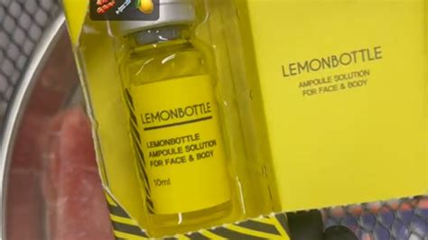 Doctors Safety Fears Over Viral Lemon Bottle Jab That Claims To