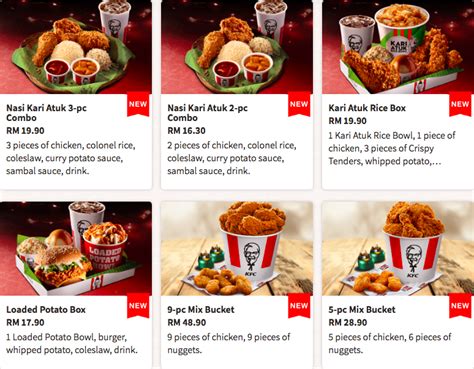 Kfc Menu Malaysia 2020 Price Kfc Breakfast Box Meal From Rm8 50 Stay At Home And Choose