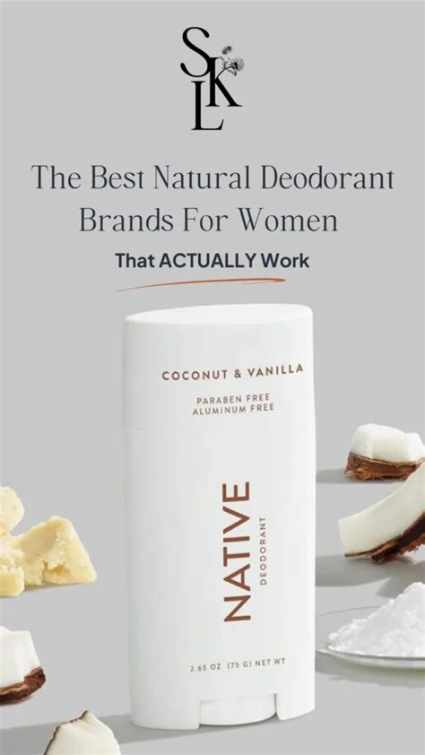 15 Best Natural Deodorant Brands For Women In 2025 - Sustainably Kind Living