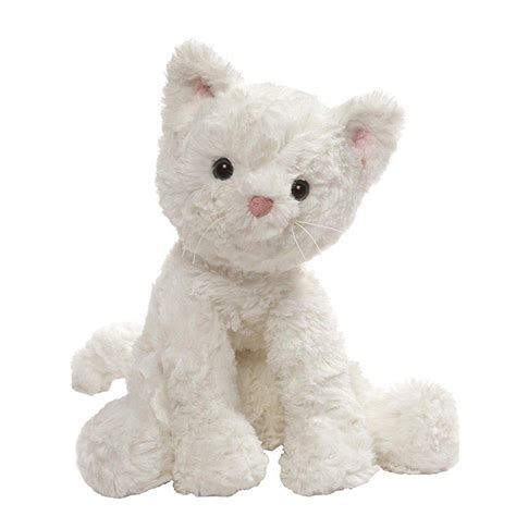 GUND Cozys Collection Cat Plush Stuffed Animal, White, 8" - Walmart.com ...