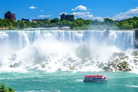 canadian side niagara falls  depart  usa side