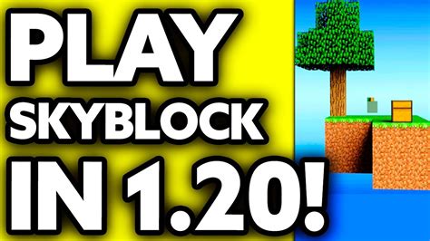 How To Play Skyblock In Minecraft Youtube