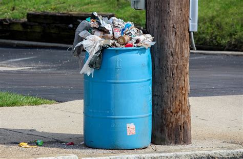 Water Recycling Outdoors Bin Drum Container Poisonous Plastic
