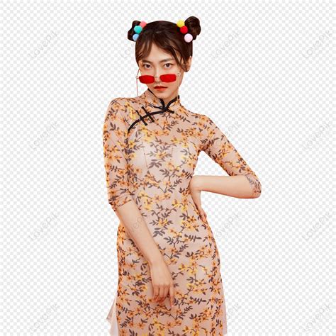 Chinese Style Retro Cheongsam Beauty Png Image And Clipart Image For