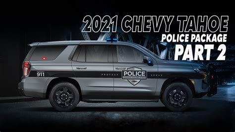 2021 Chevy Tahoe Police Package