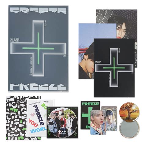 TXT The 2nd Album - THE CHAOS CHAPTER : FREEZE CD + Photobook + Sticker
