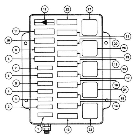 Diagram 1992 Lincoln Continental Fuse Box Diagram Mydiagramonline